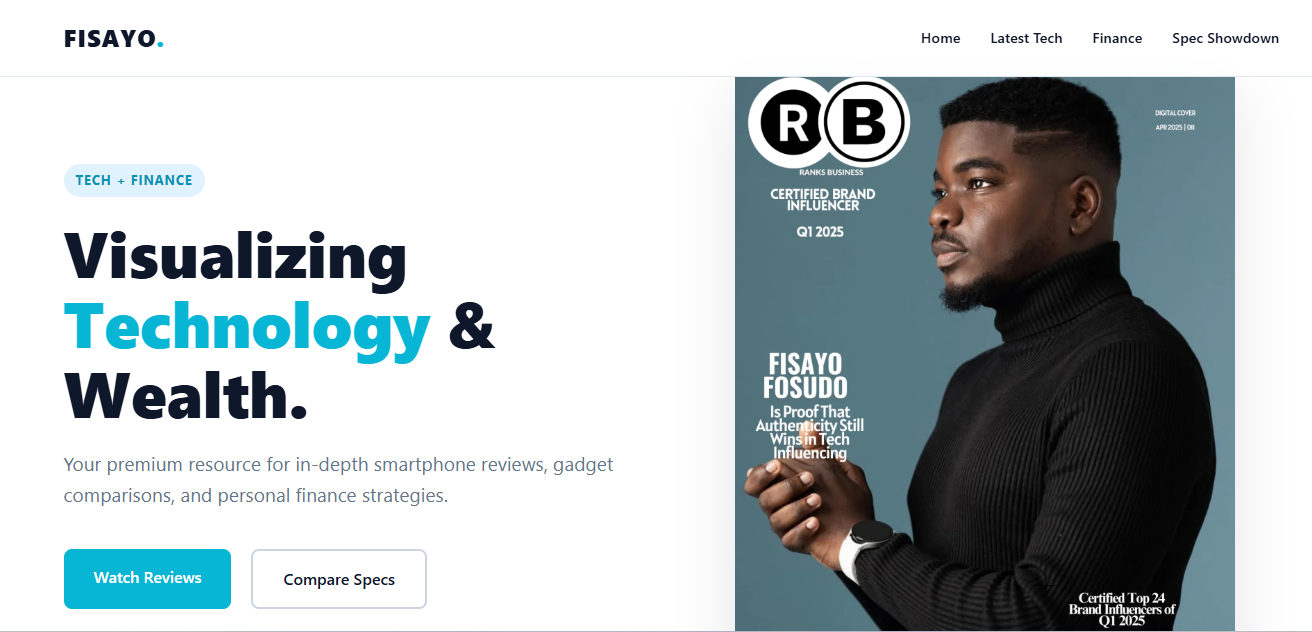 Fisayo Official Website
